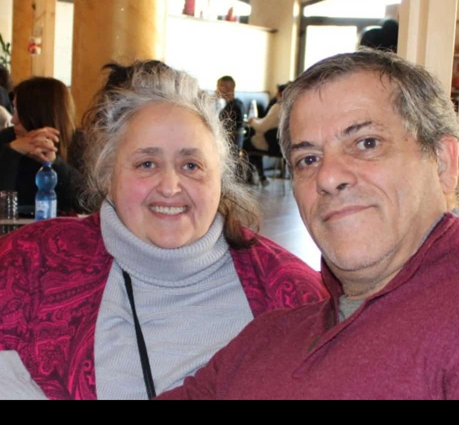 Alberto e Ros'Ines, i proprietari delle camere a Spongano